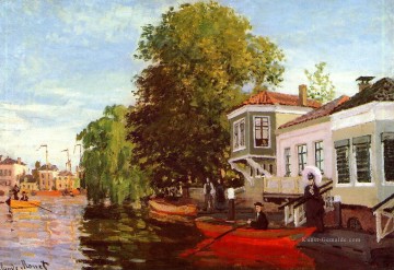 Die Zaan an Zaandam II Claude Monet Ölgemälde